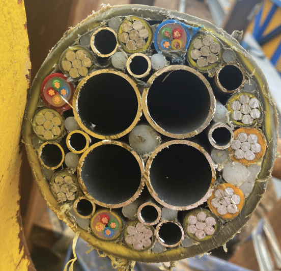 133mm Umbilical, Steel Rope outer